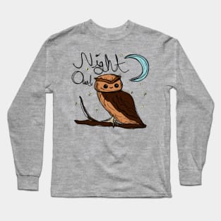 Night Owl Long Sleeve T-Shirt